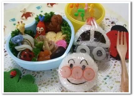 アンパンマンのり巻き 運動会に最適桜でんぶの海苔巻き弁当 キャラ弁まにあ お弁当 子供向け デコ弁 サンプル まとめ Naver まとめ