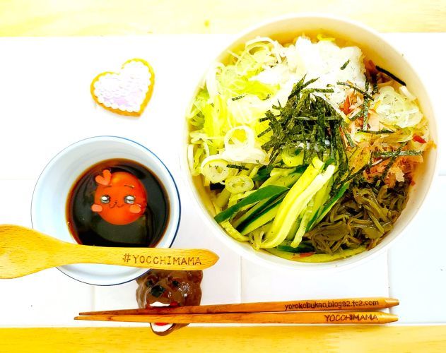 ちいかわぶっかけ蕎麦♪＆羽田空港で外せない絶品グルメ「おこわ専門店 寿徳庵」さんの「羽田空港ひとくちおこわ」のおこわはもち米で蒸籠蒸しで絶品すぎる！！Σ(ﾟДﾟ)