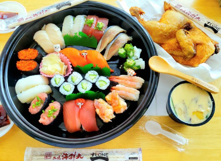 おうちでこのクオリティ！！しかもお値段お財布に優しすぎるお寿司「札幌海鮮丸」さんの「ふたば」「若鶏の半身揚げ」「北海道茶碗蒸し」コスパ最強お寿司と豊富なサイドメニュー♪