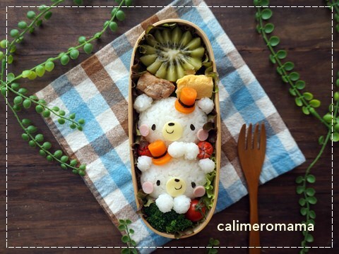 シルクハットくまさんのお弁当 シルクハットくまさんのお弁当