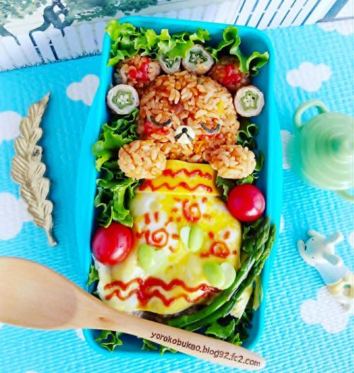 起こさないでくださいオムライス弁当＆「半田屋」さんは本当にいつもΣ(･ω･ﾉ)ﾉ！のお値段とクオリティΣ(･ω･ﾉ)ﾉ！