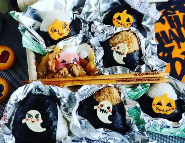 ハロウィンおにぎりがいっぱい(*´艸`*)＆ヤクルト札幌販売店さんの「アパ」歯磨き粉♪で歯周病予防♪お口のケア大事だと痛感の更年期真っ最中(*´艸`*)