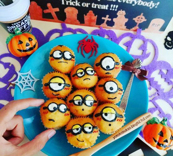 つまんじゃいましょ(*´艸`*)ハロウィン簡単おやつ♪＆札幌市手稲区「万代札幌手稲店」さんのクレーンゲーム４００円でこんなにいただいちゃった(*´艸`*)