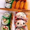 ミッフィーキャラ弁♪食べやすい巻きずし弁当＆無性に焼きそばが食べたくなる～～