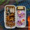 【息子のオベントウ】　サンタさんのお弁当to究極のかつお節ご飯決定戦！