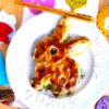 謹賀新年♪卯年うさぎ年お好み焼きアート♪オコアートでSDGs