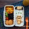 【息子のオベントウ】　ピカチュウとピチューのお弁当