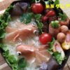 生ハムとウィンナーで金魚
