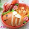 ロールパンサンドでミツバチ