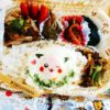ピカチュウ弁当♪＆ぷるるん♪罪悪感なし冷めても美味しい雑炊スープ♪(*´艸`*)