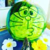 スイカアートドラえもん編＆「パパクックキッチン」さんで♪
