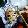 #Onigiriaction ハロウィンおにぎり＆七飯町で新蕎麦(*´艸`*)「手打ちそばBASSO」さんの「もりそば」「のりごはん」が！海苔だんだん史上最高！！