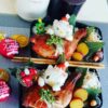 クリスマスチキン弁当♪キティちゃん弁当＆札幌市豊平区ごまそば 「あずみ」さんの「とりもつそば」(*´艸`*)
