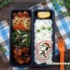【息子のオベントウ】　スヌーピーのクリスマス弁当