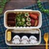 【息子と娘のオベントウ】　シマエナガのお弁当　to　きゃらびもち祭2024