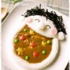 全部食べちゃうぞ～♪デコカレーライス