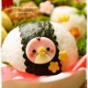 魚肉ソーセージでちょこんと♪ピンクぺんぎん