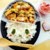 ミッフィーかつ＆コロッケ丼弁当＆札幌豊平区「そば処 千家」さんの幌加内蕎麦の「ざるそば ナス天トッピング」美味しい(*´艸`*)