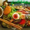 目玉おやじでハロウィン弁当♪＆菊水「食事処 三平」さんの「八宝菜定食」(*´艸`*)安定のうまさ！！
