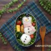 雪だるまのお弁当