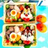 チップとデールキャラ弁＆札幌、道内最後のロッテリア。。。でモーニング