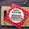 【息子のバースデー♪】　マーモットのキャラチョコケーキ