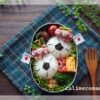がんばれニッポン！サッカーボールのお弁当
