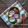 まめゴマ海苔巻きのお弁当
