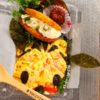 ぽちゃっこキャラ弁☆♪ふわトロ天津飯♪